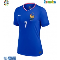 Francuska Antoine Griezmann #7 Domaci Dres za Ženska EP 2024 Kratak Rukav